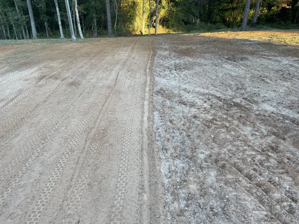 Professional landscape installation in Tuscaloosa, AL by LGM Hydroseeding
