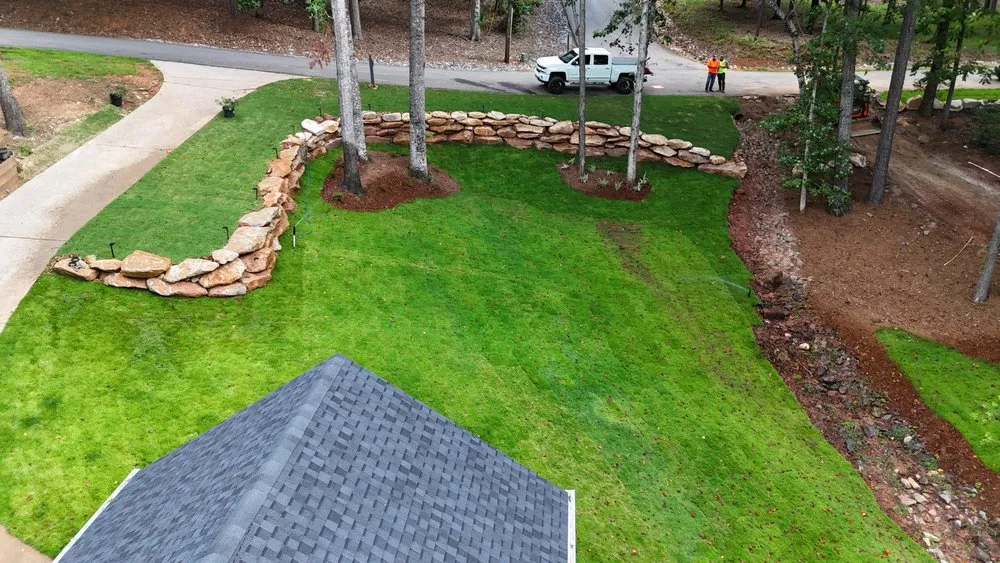 Professional lawn mowing service for outdoor upgrades across Auburn, AL - LGS Landscapes