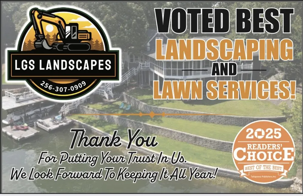 Professional yard maintenance in Auburn, AL - LGS Landscapes