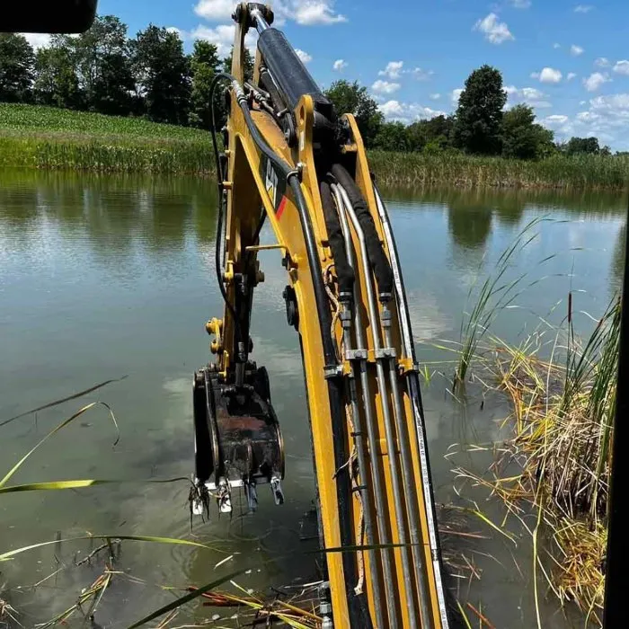 Custom lawn care service for residential properties in Otisville, MI by LGX Excavating