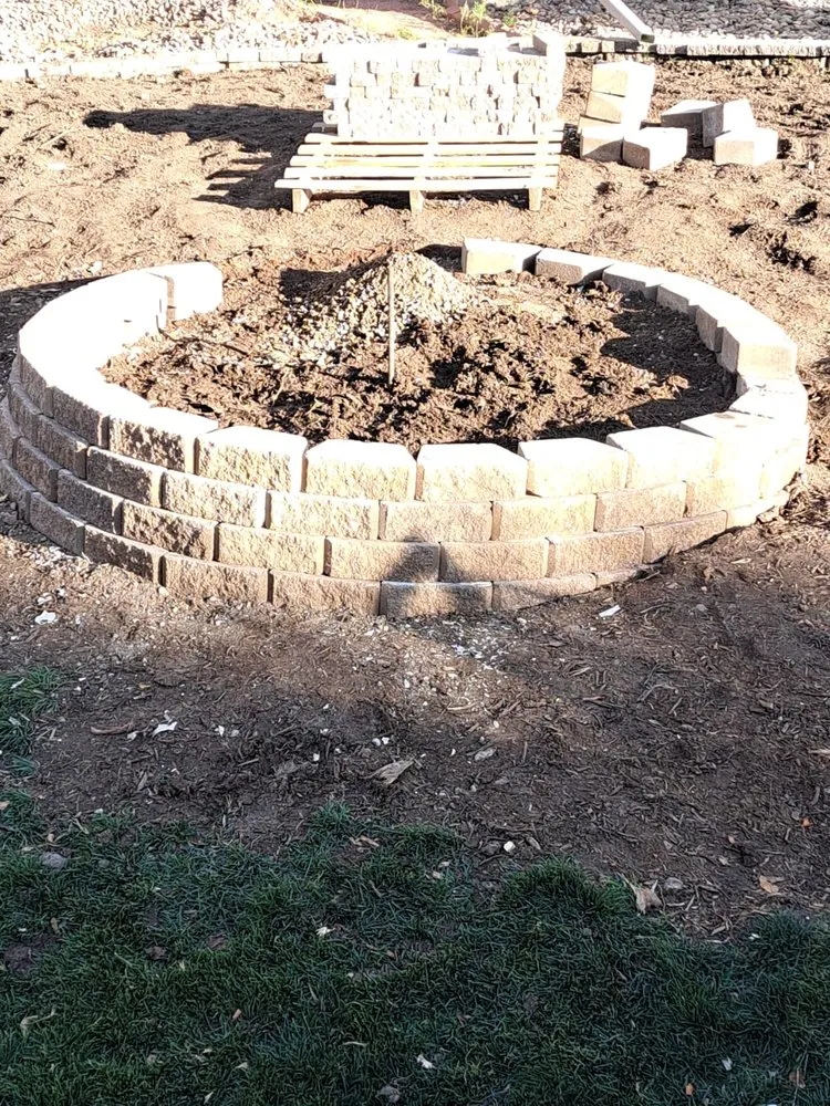 Affordable yard cleanup service with custom design across Castle Rock, CO - LH Hardscapes