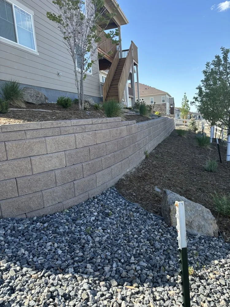 Professional landscape installation for outdoor upgrades across Castle Rock, CO - LH Hardscapes