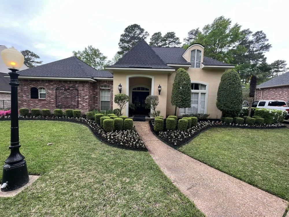 Affordable yard cleanup service with custom design across Bossier City, LA - LH Lawn Services