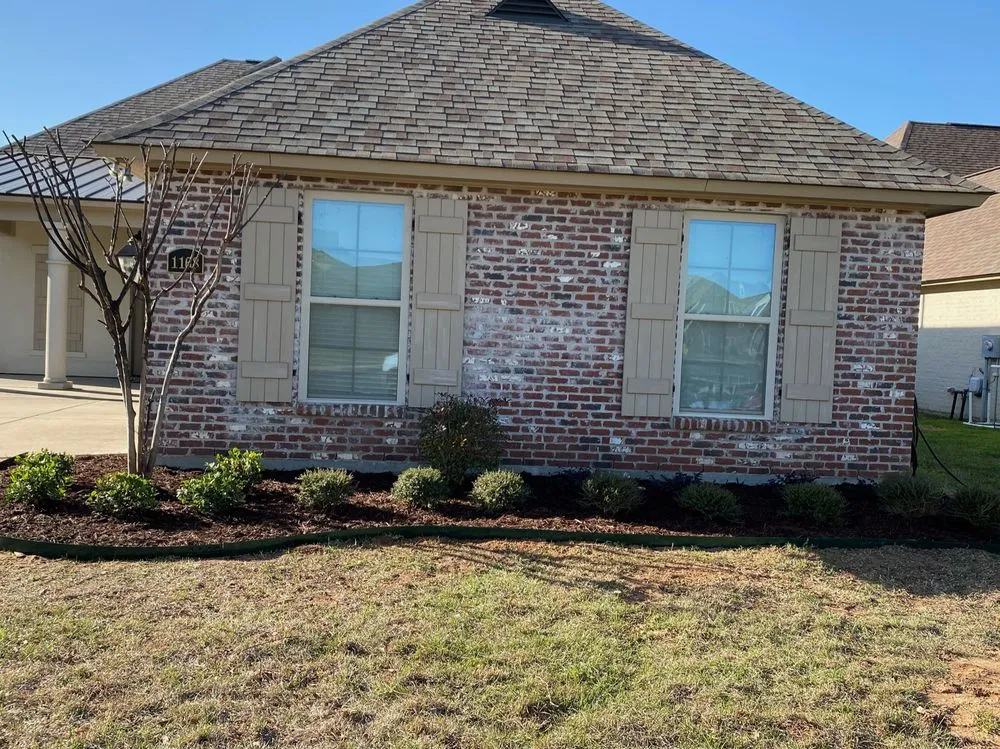 Trusted landscape design for residential properties in Bossier City, LA by LH Lawn Services