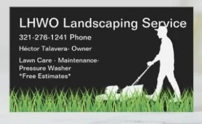 LHWO Landscaping Services Logo
