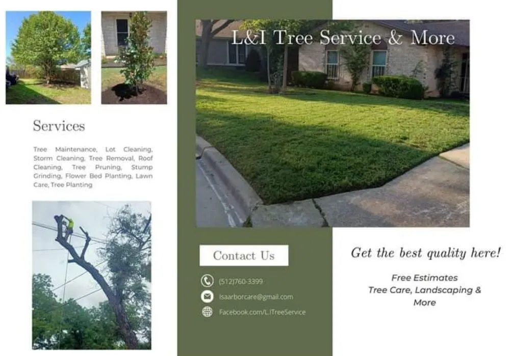 Expert landscape design for homes across Austin, TX - L&I Tree Service and More