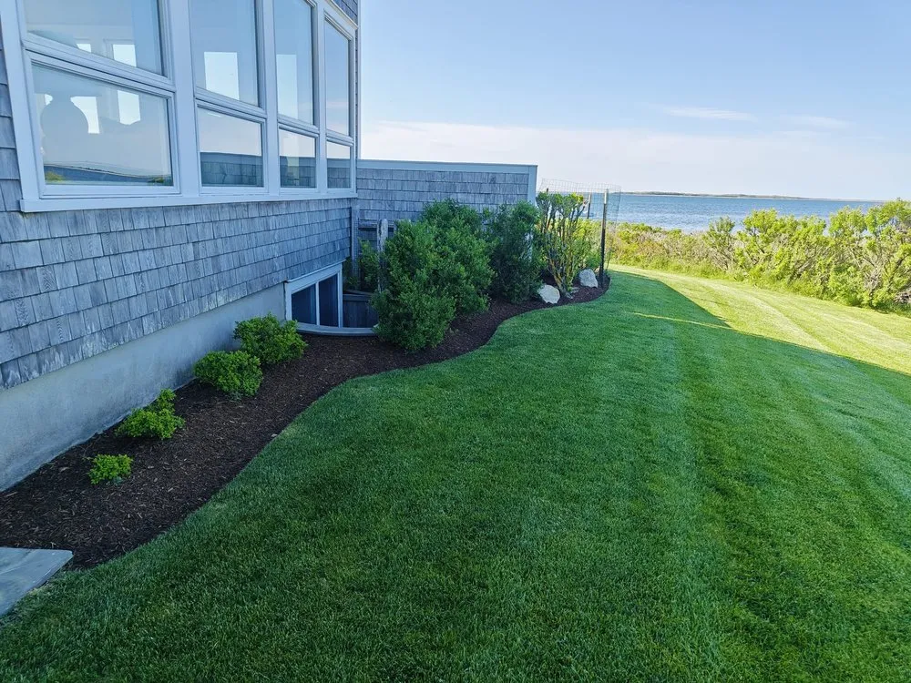 Custom garden landscaping in Lynn, MA by Liam Landscaping