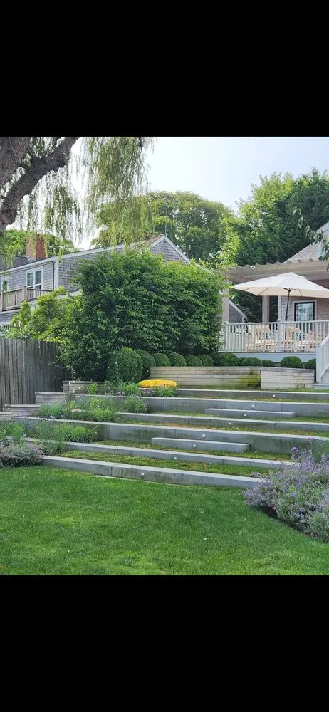 Professional garden landscaping for year-round maintenance in Lynn, MA by Liam Landscaping