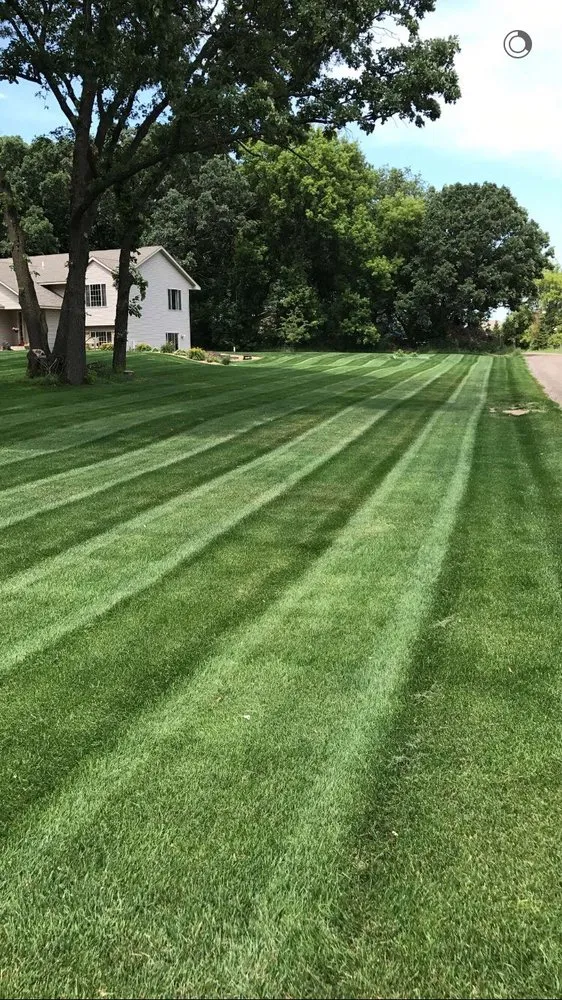 Local lawn mowing service in Andover, MN by Libby's Outdoor Maintenance
