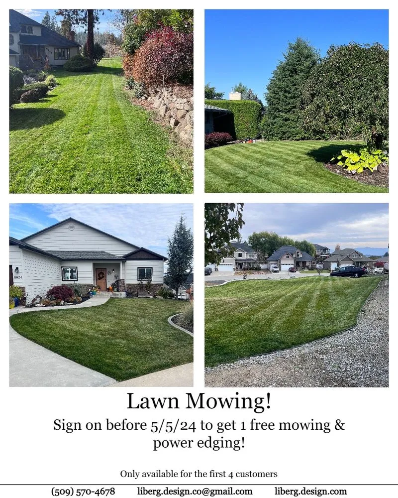 Top-rated yard maintenance for beautiful yards in Spokane Valley, WA by Liberg Design