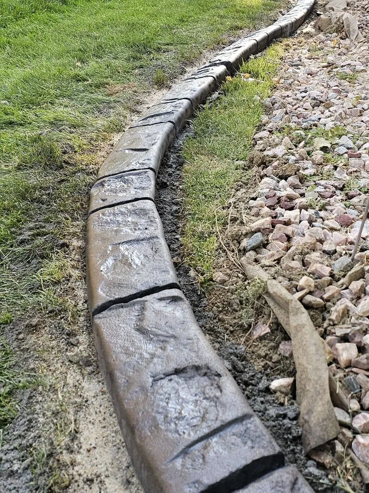 Trusted landscape installation for homes in Lincoln, NE by Liberty Edge Curbing