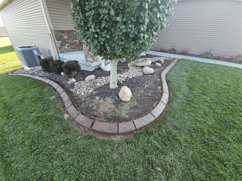 Trusted lawn mowing service in Lincoln, NE by Liberty Edge Curbing