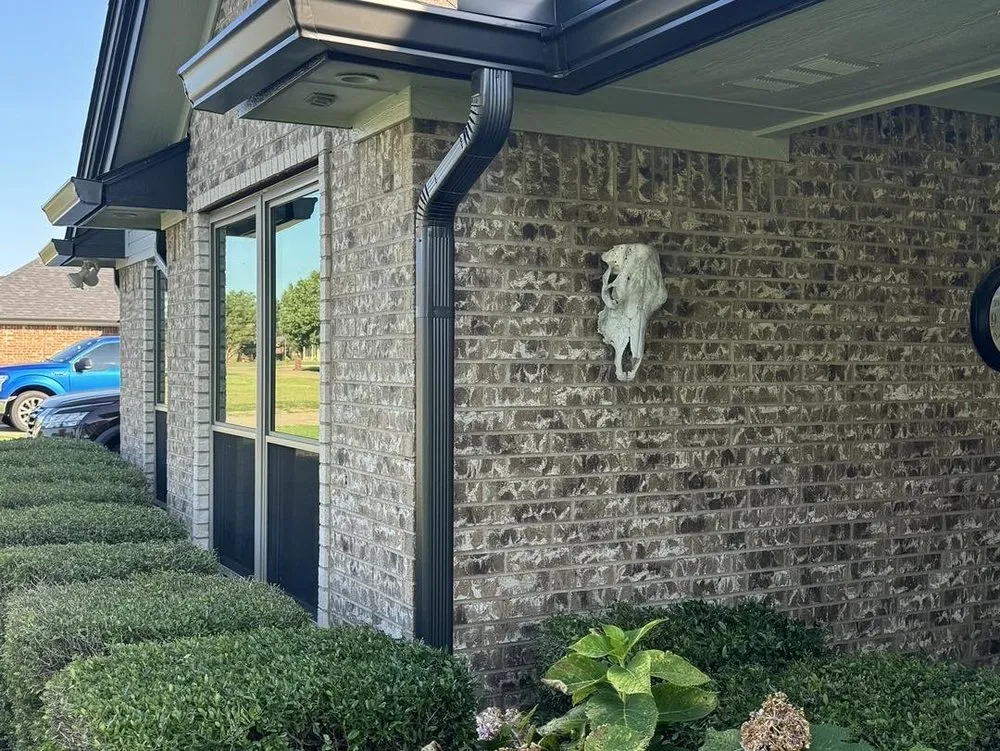 Custom landscaping services for outdoor upgrades in Forney, TX by Liberty Gutters