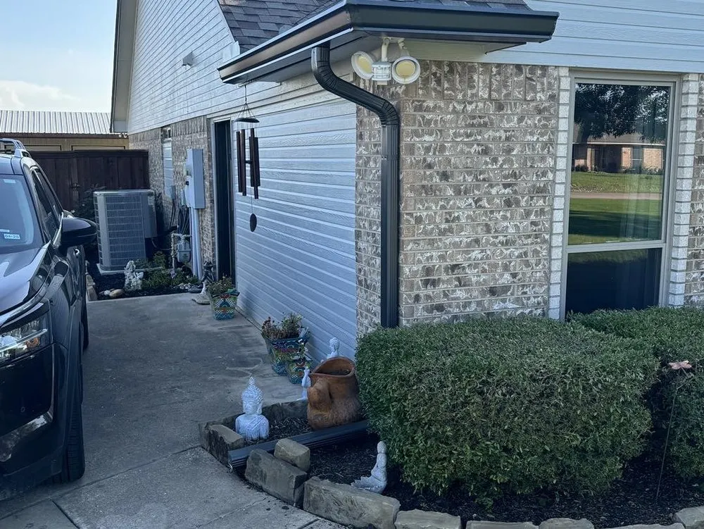 Professional lawn mowing service in Forney, TX by Liberty Gutters