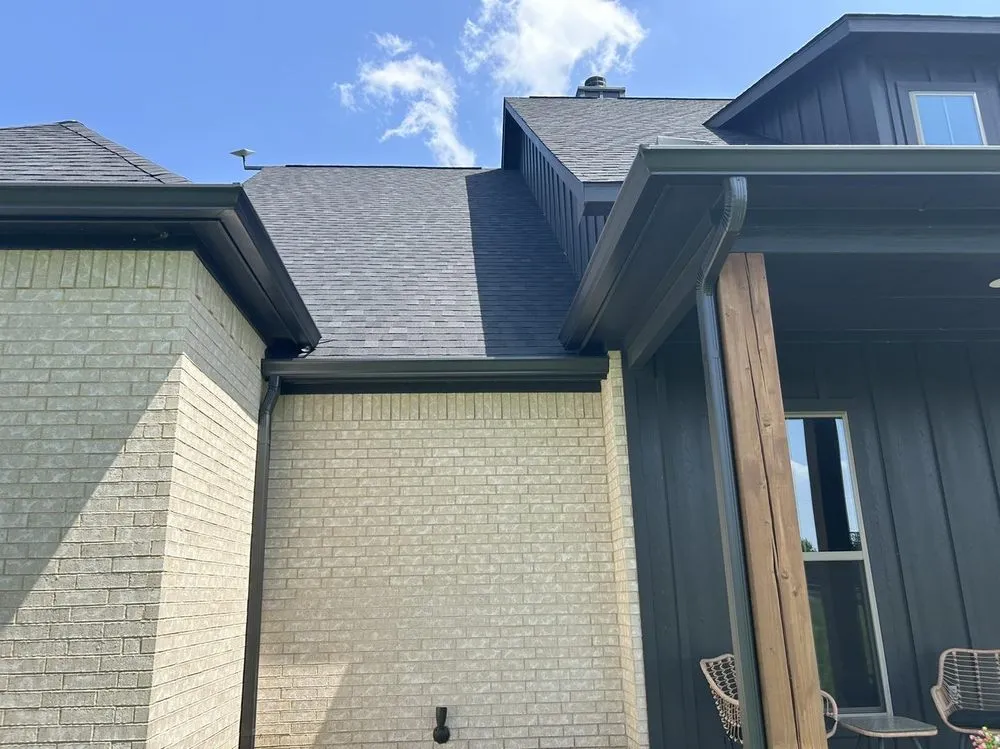 Custom lawn mowing service with custom design across Forney, TX - Liberty Gutters