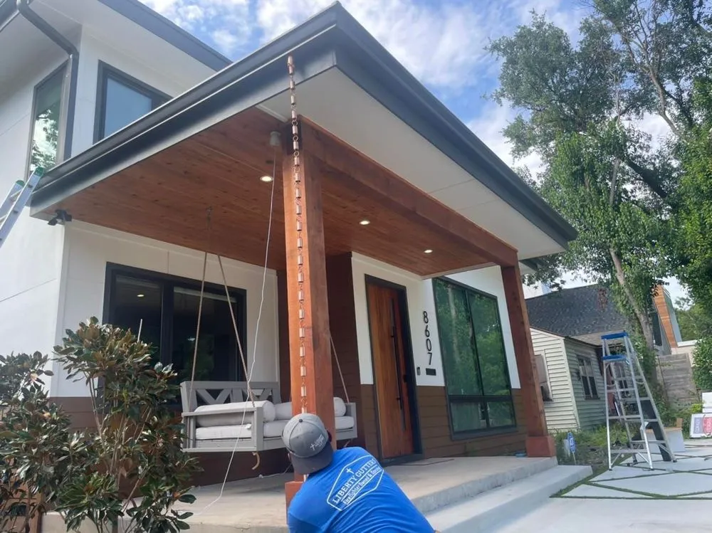 Affordable lawn care service in Forney, TX by Liberty Gutters