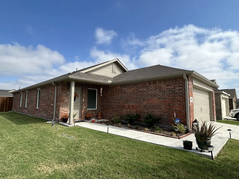 Expert garden landscaping in Forney, TX by Liberty Gutters