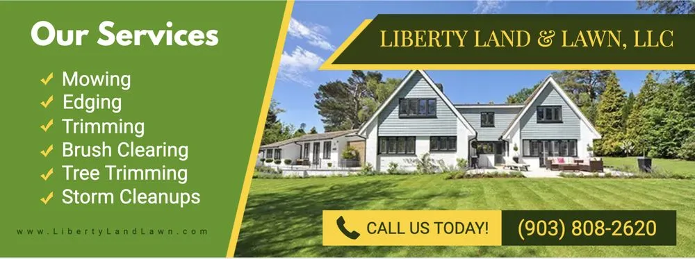 Top-rated outdoor landscaping in Overton, TX - Liberty Land And Lawn