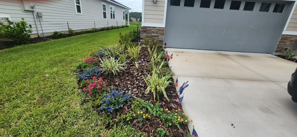 Trusted outdoor landscaping for residential properties in St. Augustine, FL by Liberty Landscape Supply