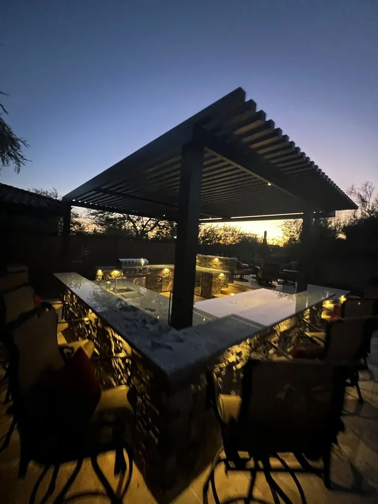 Custom garden landscaping in Anthem, AZ - Liberty Landscapes