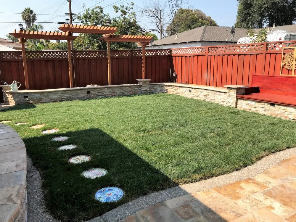Affordable lawn care service for beautiful yards in San Leandro, CA by Liberty Landscaping & Construction Inc