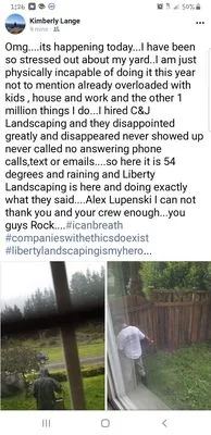 Liberty Landscaping Logo