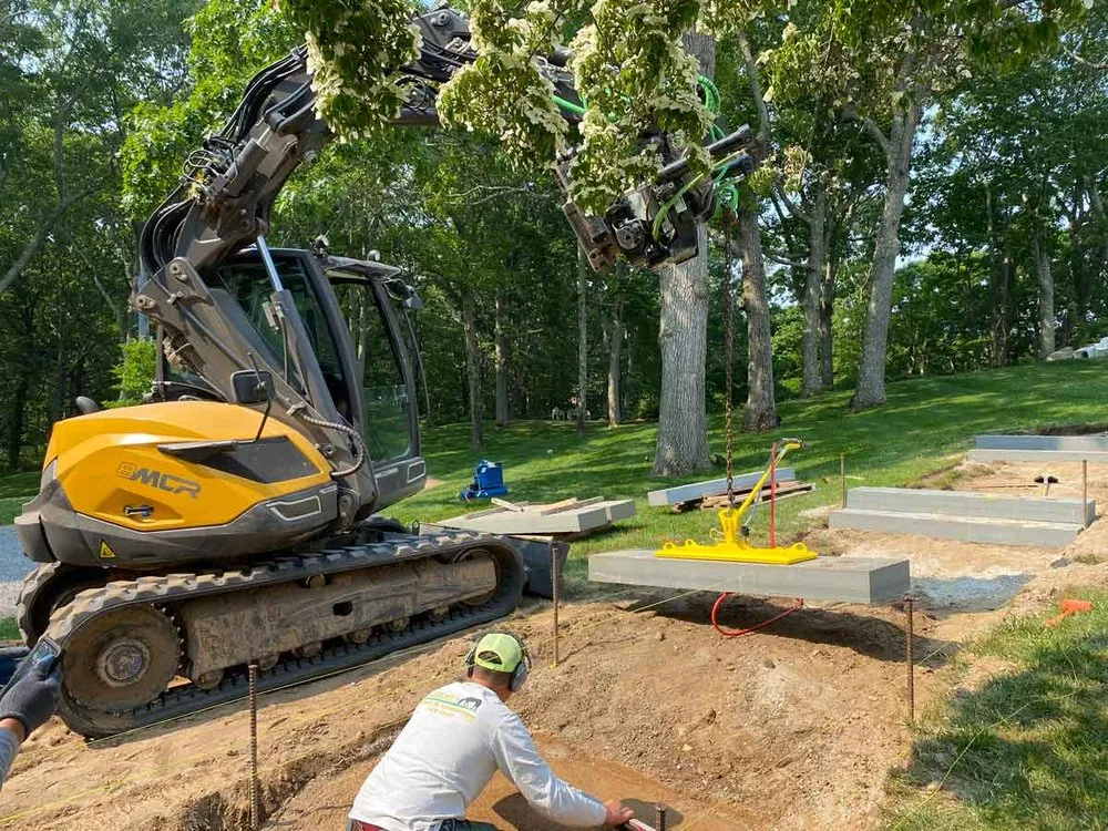 Affordable landscape installation in Shelter Island, NY by Liberty Lawn & Landscape