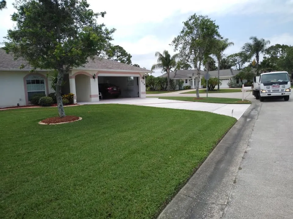 Custom residential landscaping in Port Orange, FL - Liberty Lawn and Pest