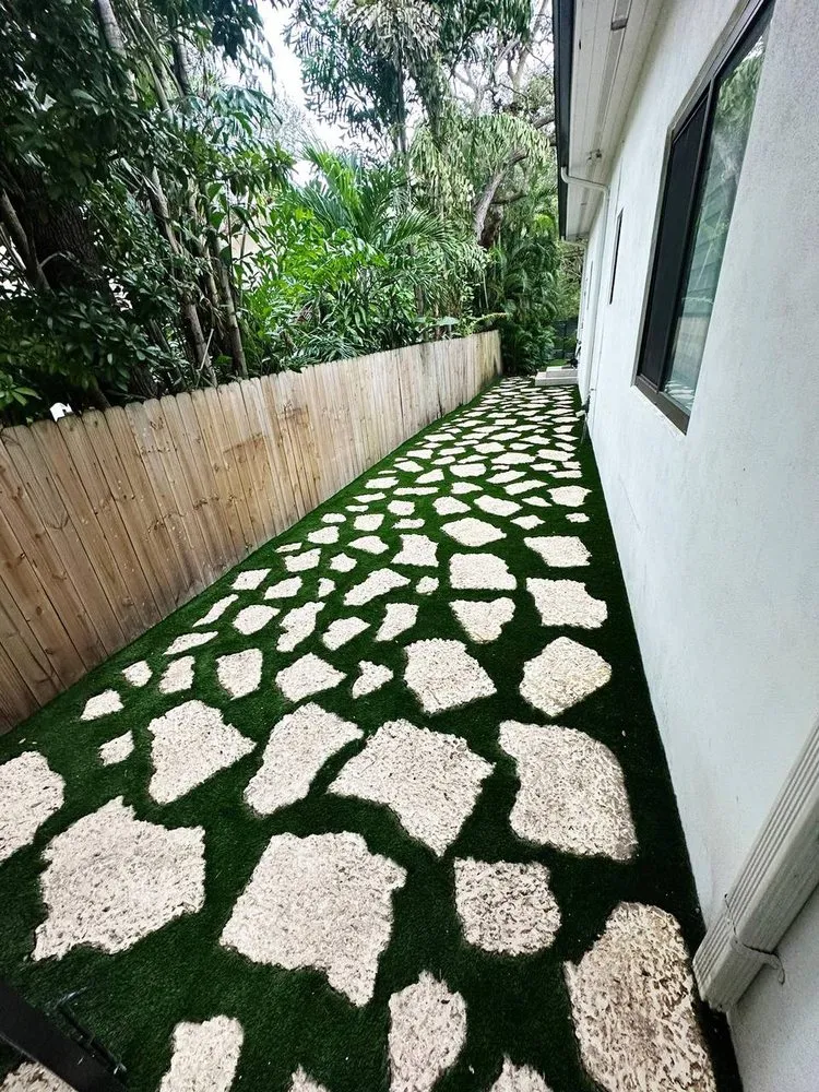 Expert yard cleanup service with custom design across Miami, FL - Liberty Lawn