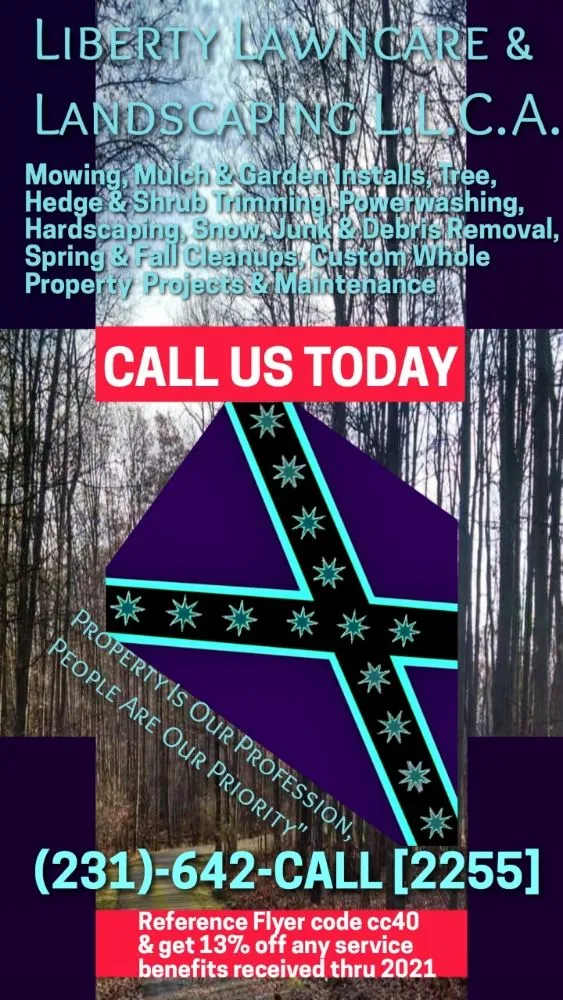 Affordable landscape design in Reed City, MI by Liberty Lawncare & Landscaping