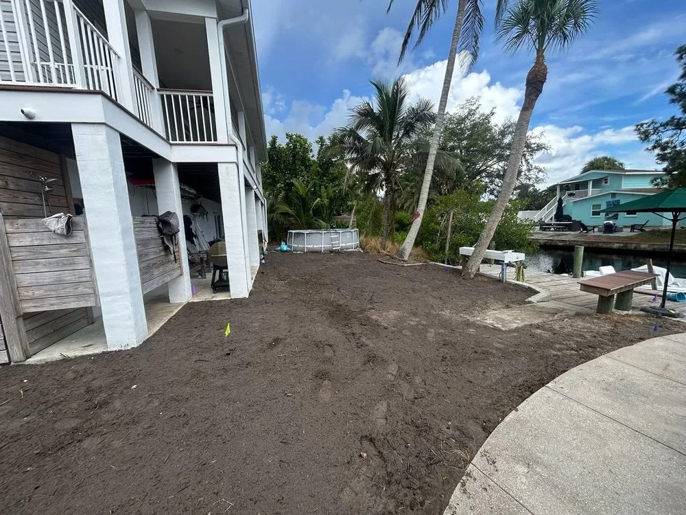 Affordable landscape installation in Venice, FL by Liberty Tree & Land Services