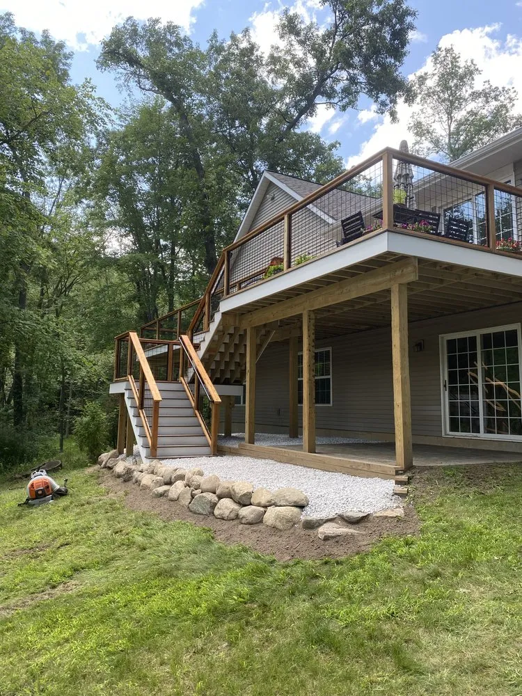 Custom landscape design in Belmont, MI - Liberty Tree Landscaping Services