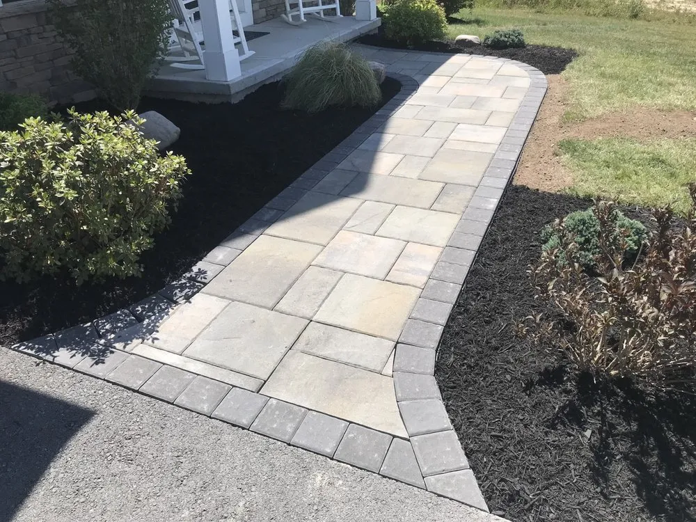 Expert outdoor landscaping for homes in Rochester, NY by Licata Landscape and Design