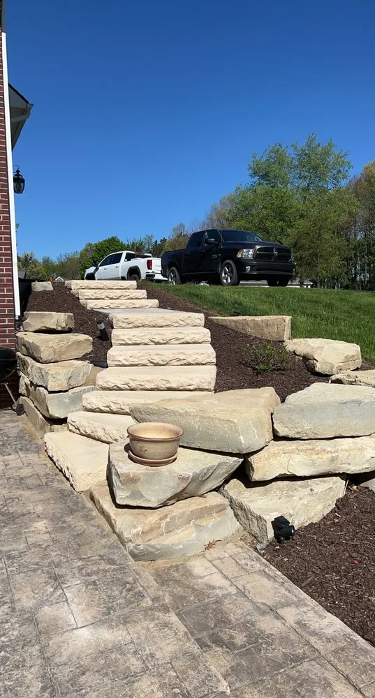 Trusted lawn mowing service in Gaines, MI by Lichon Services