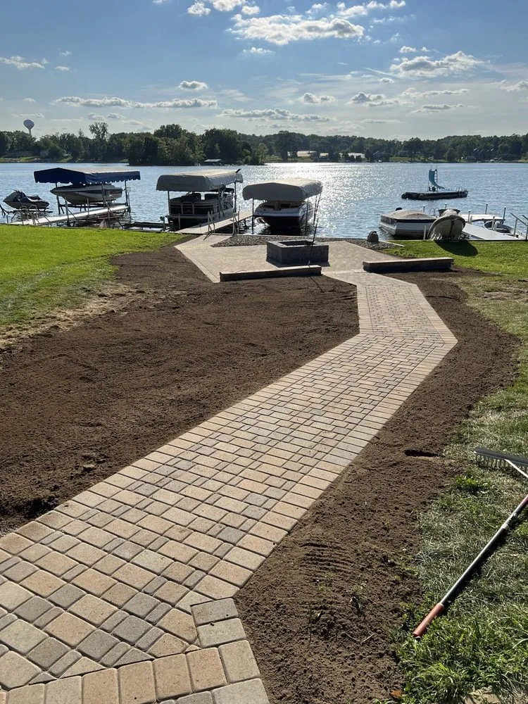 Local landscape installation for beautiful yards across Gaines, MI - Lichon Services