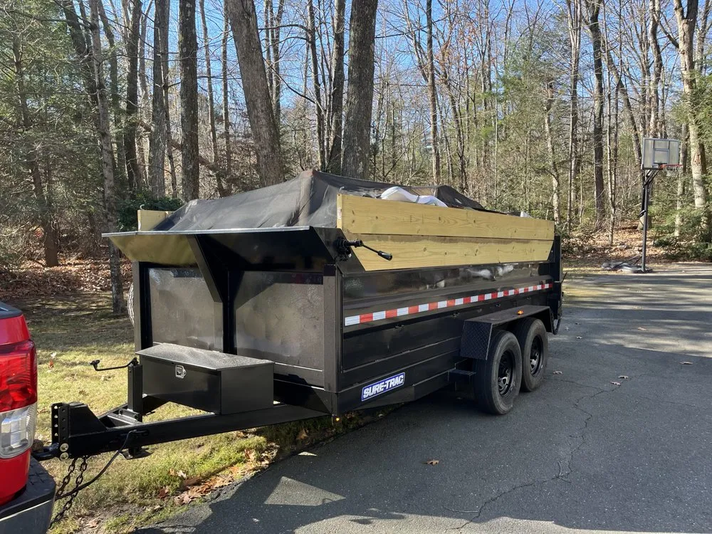 Custom landscape design near you in West Springfield, MA by lickety-split property maintenance and junk removal