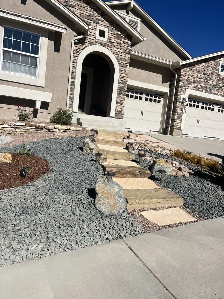 Affordable garden landscaping in Colorado Springs, CO by Life Landscaping