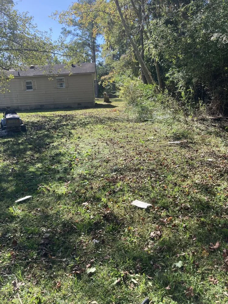 Local landscape installation in Jacksonville, NC by Life Learned Lesson