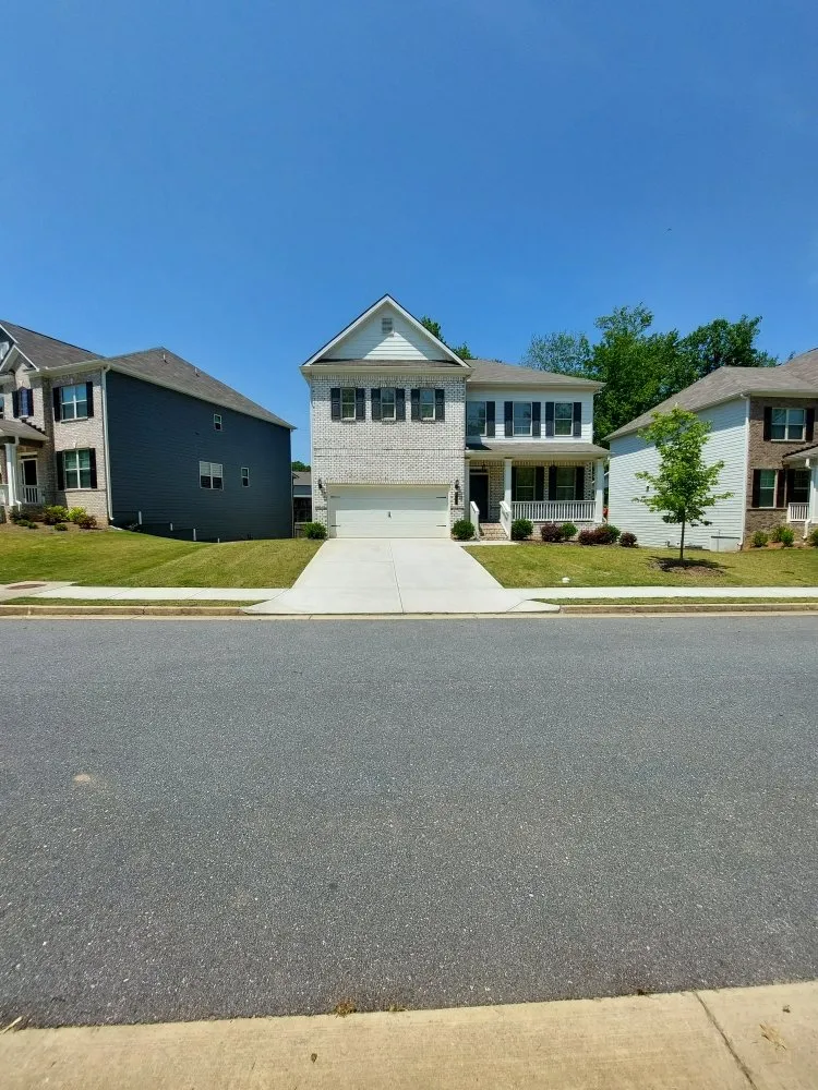 Custom landscape design in Lawrenceville, GA by Life Made Simple Lawn Care