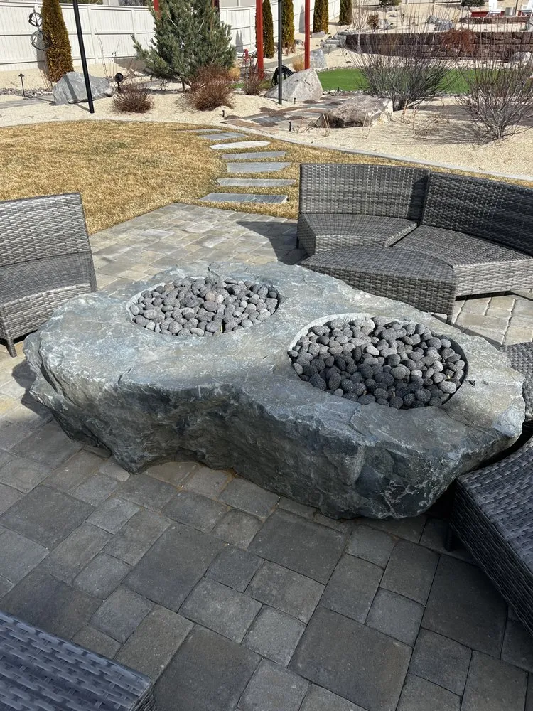 Professional garden landscaping for year-round maintenance in Fernley, NV by Life Outside Landscape and Excavation