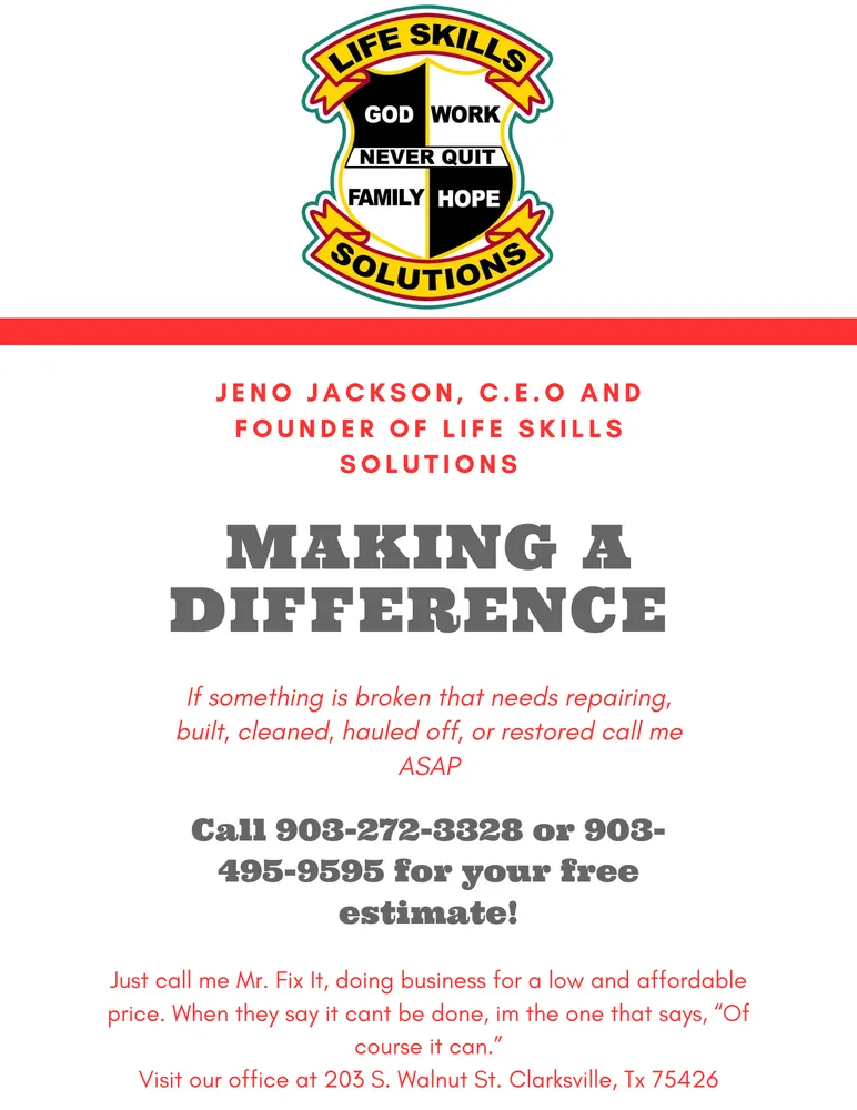 Affordable yard maintenance for outdoor upgrades across Clarksville, TX - Life Skills Solutions