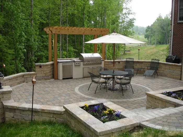 Professional lawn care service for residential properties in Gambrills, MD by Life Time Pavers