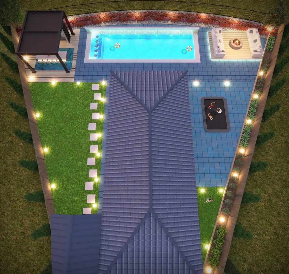 Top-rated landscape installation for outdoor upgrades in El Dorado Hills, CA by Lifestyle Interiors and Landscape