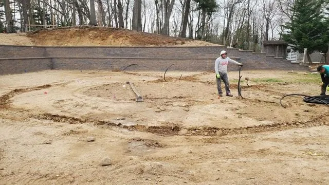 Local yard cleanup service for residential properties in East Meadow, NY by Lifetime Irrigation