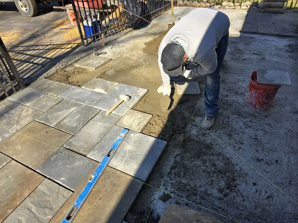 Custom landscape installation for year-round maintenance in Manassas, VA by Liggio Landscape Solutions