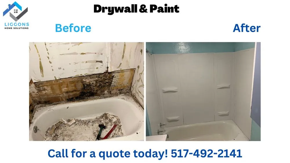 Affordable landscape installation in Lansing, MI by Liggons Home Solutions