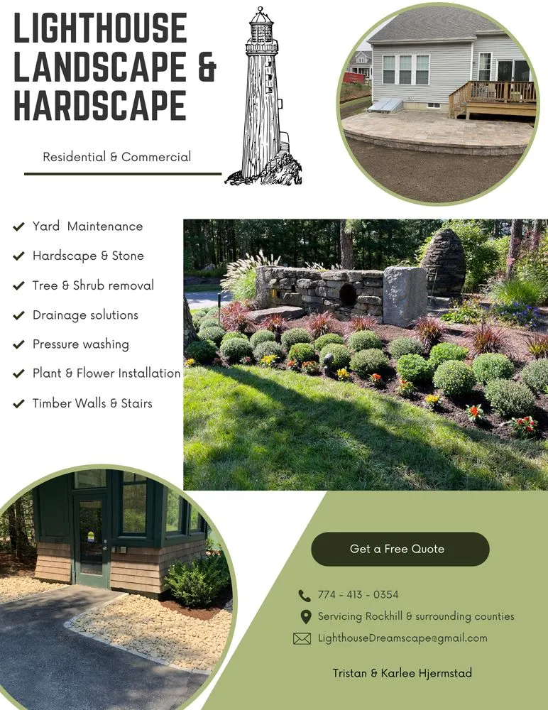 Professional yard cleanup service for homes in Catawba, SC by Lighthouse Landscape & Hardscape