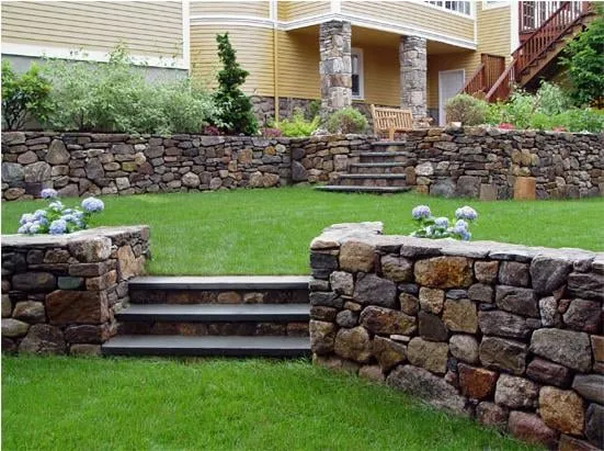 Affordable landscape installation in Natick, MA - Lighthouse Landscape