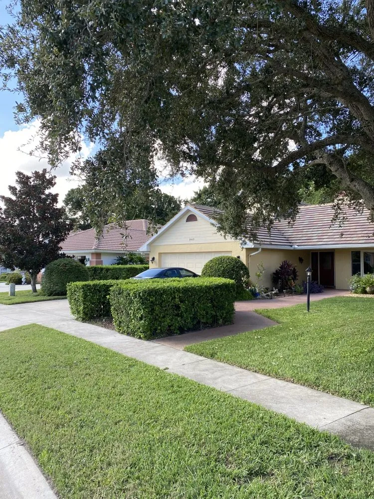 Custom landscape installation for residential properties in Sarasota, FL by Lighthouse Lawn Care