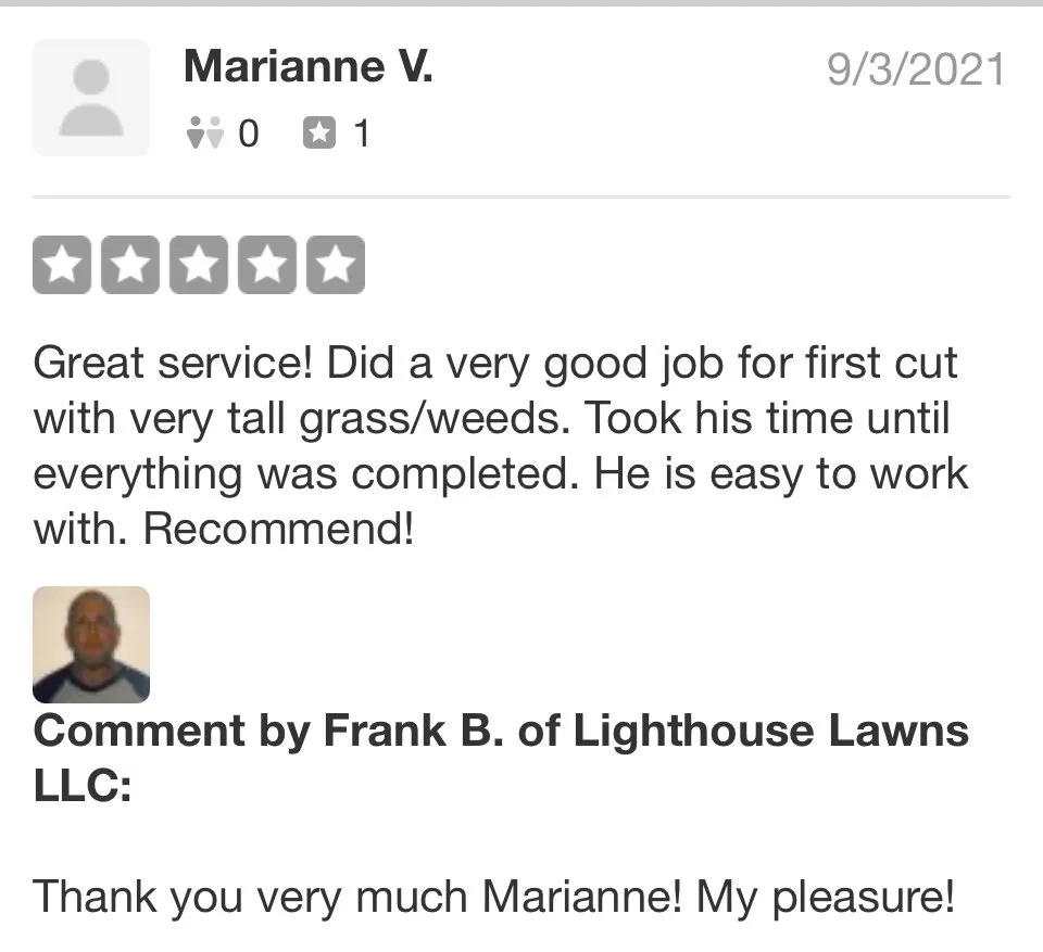 Affordable lawn care service for residential properties in Kutztown, PA by Lighthouse Lawns LLC